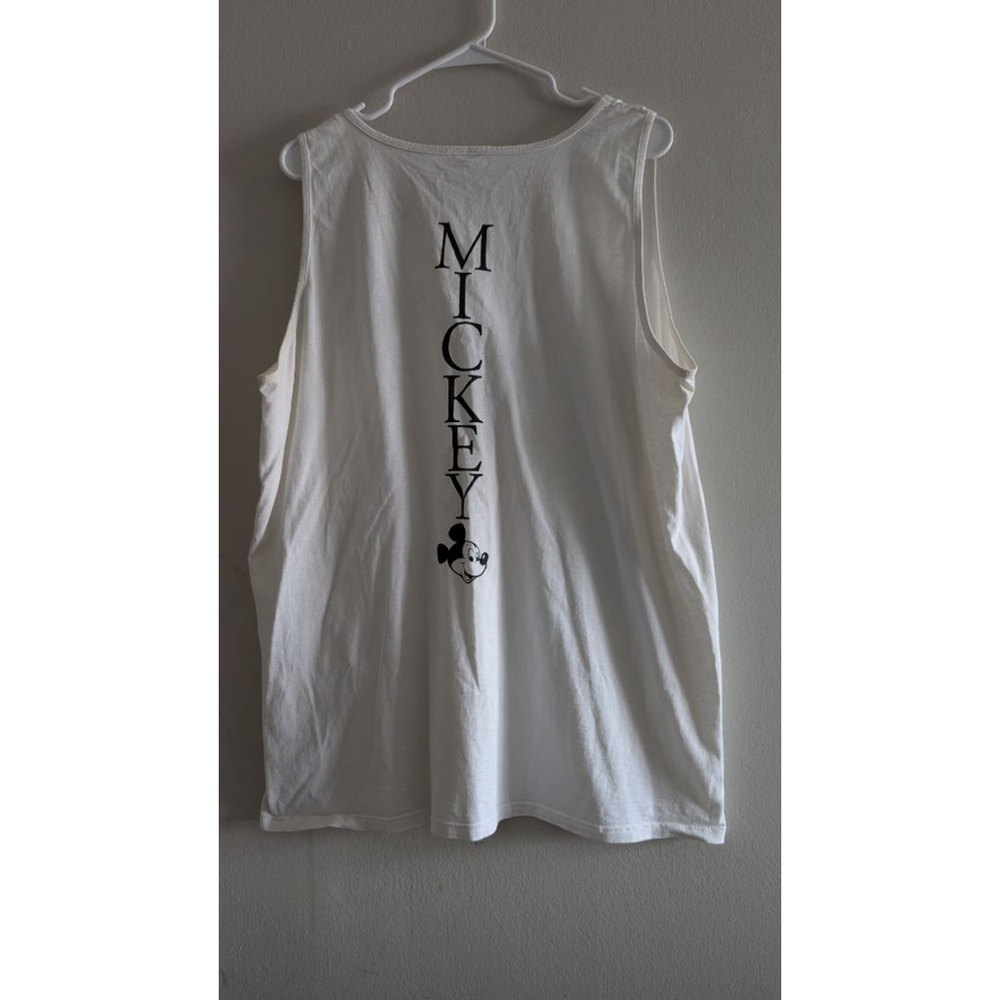 Unbranded Mickey Mouse White Red Plus Size 2X Tank Top - Picture 4 of 4